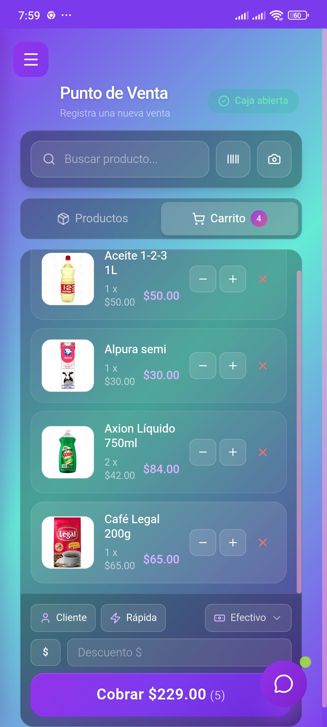 ChapiBot POS - Punto de Venta